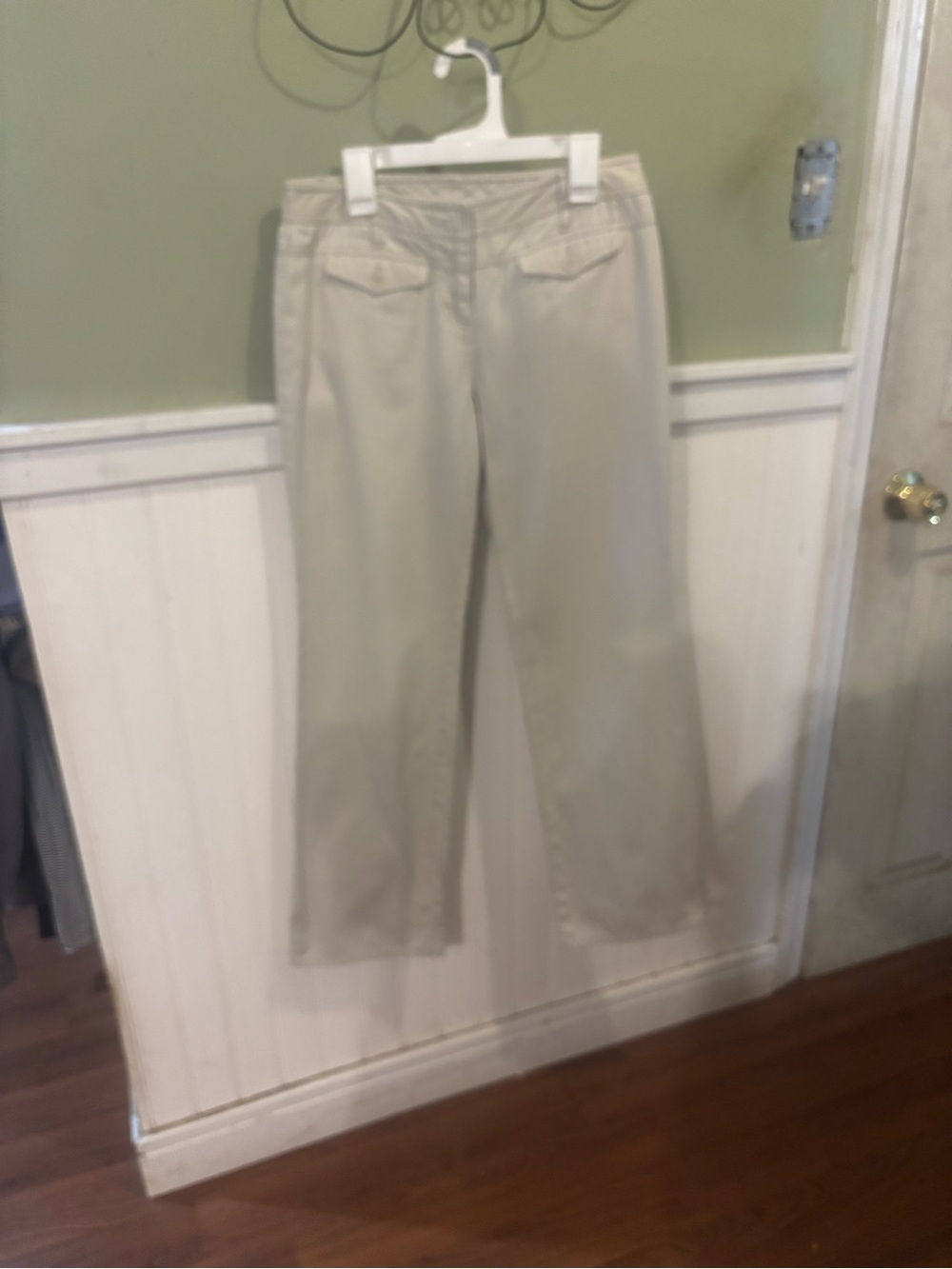 LOFT Beige Cropped Pants